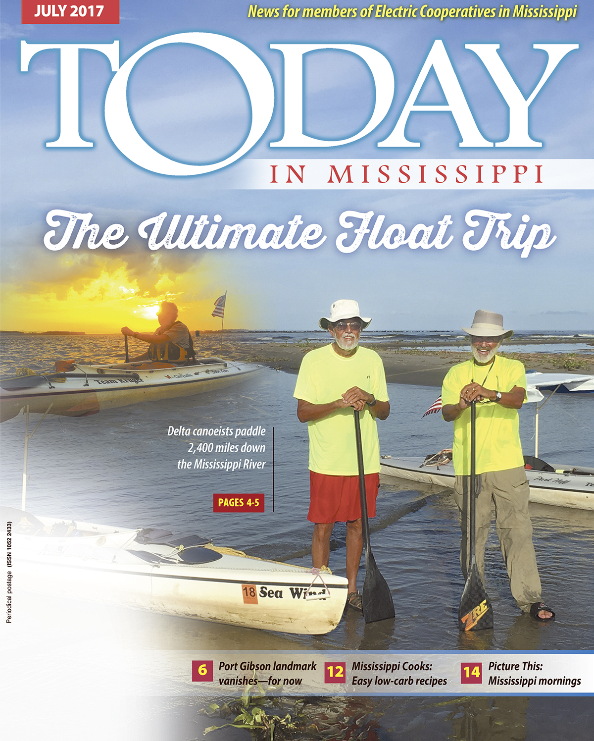 Cover of July 2017 Today in Mississippi