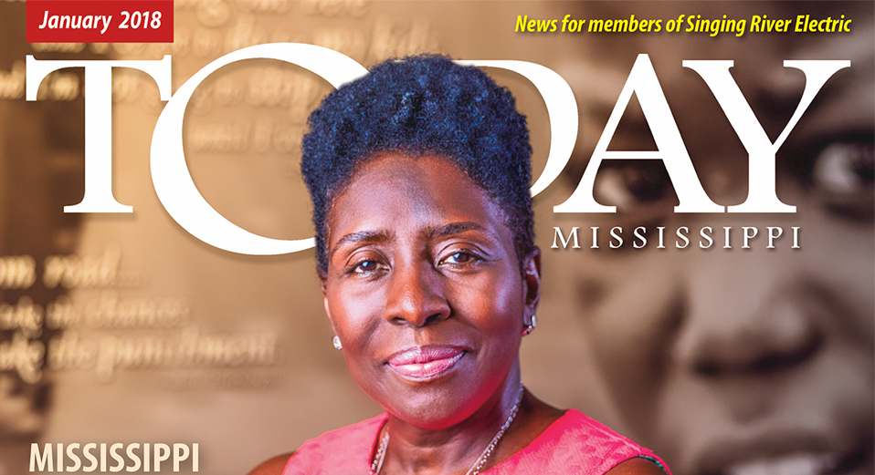My Co-op TM Front cover of the January 2018 Today in Mississippi member publication