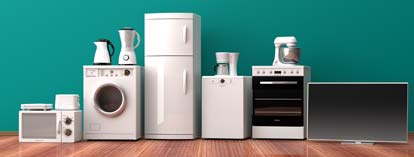 Variety of appliances